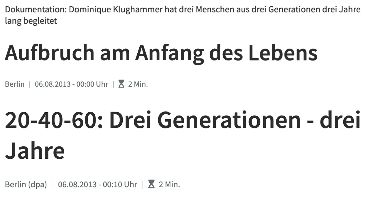 Rezeption durch das Main-Echo